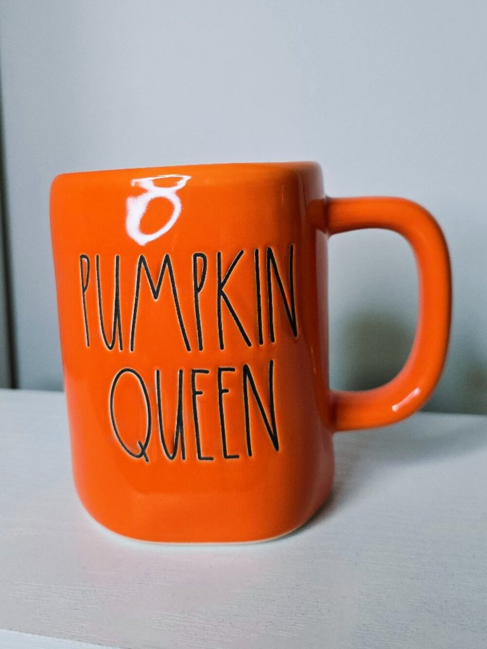 Rae Dunn Pumpkin Queen mug